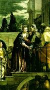 Paolo  Veronese the visitation oil on canvas